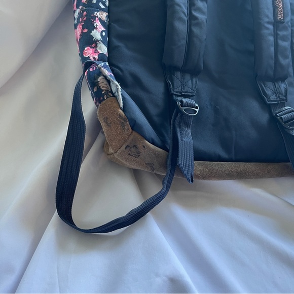 Jansport Blue Mickey Floral Backpack - Picture 7 of 7